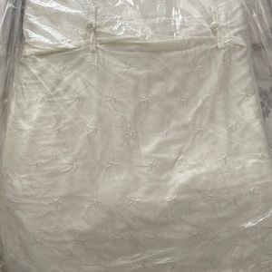 Gently Used - Two Twin Size Pottery Barn Duvet Covers with Matching Pillow Sham